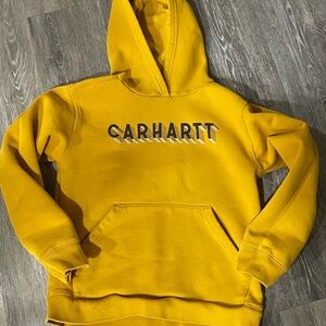 Carhartt Mustard Yellow Hoodie